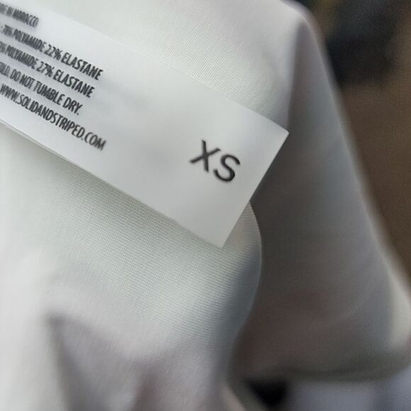 NWOT- SOLID & STRIPED Bikini Bottoms - Picture 7 of 8